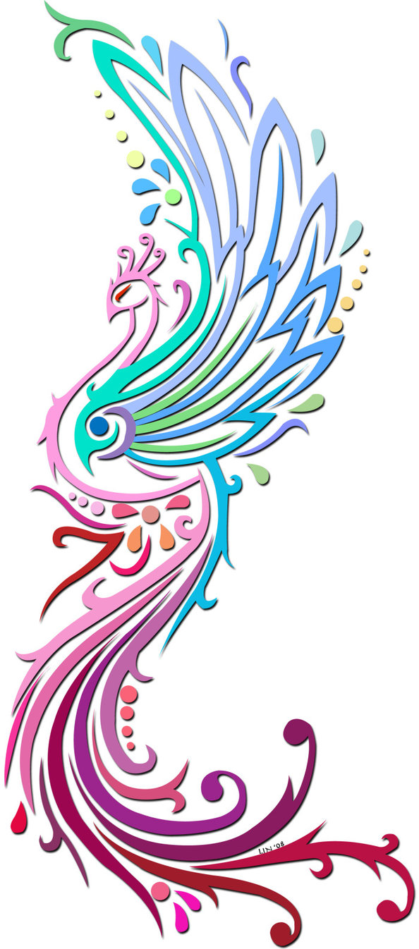 Colourful Drawing Of Peacock - ClipArt Best