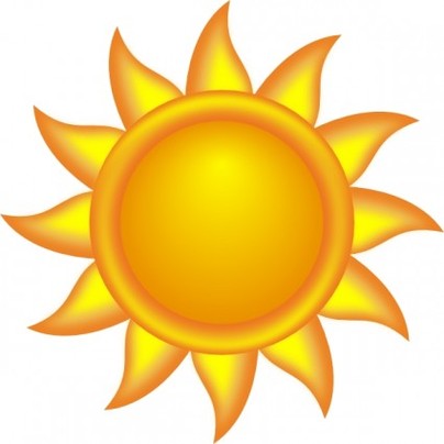 Sun Silhouette Clipart - Free to use Clip Art Resource