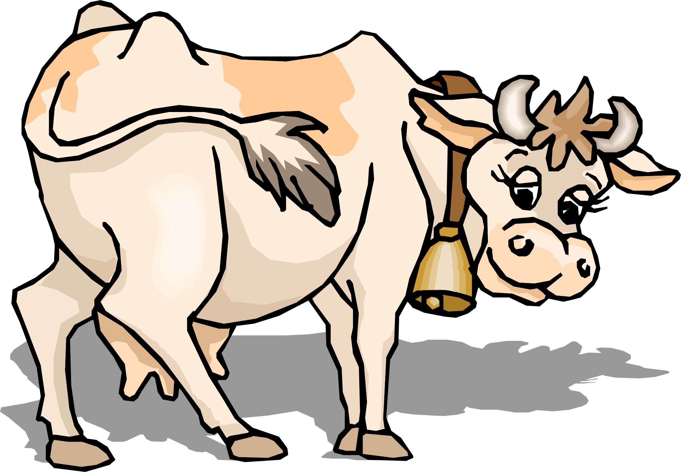 Cow Cartoon Characters - ClipArt Best