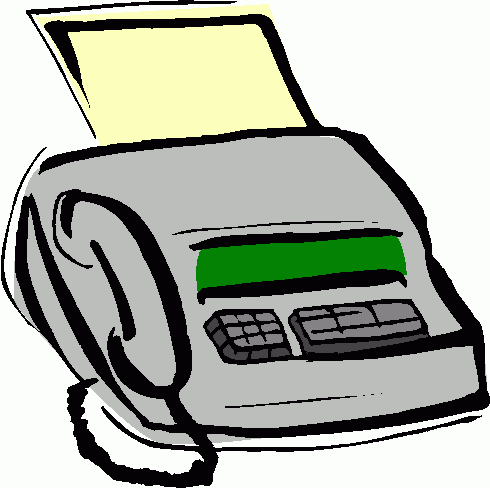 Fax Machine Clipart - Tumundografico