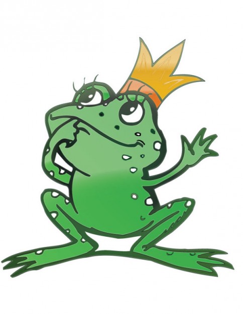 Cartoon Frog Prince Vector material | Download free Vector