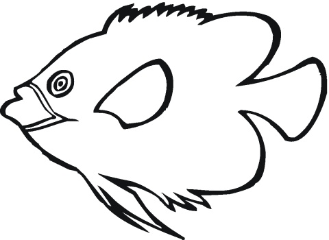 Fish in Seaweed coloring page | Super Coloring - ClipArt Best ...