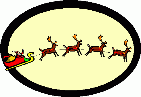 Images Of Santa And Reindeer