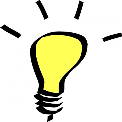 Thinking light bulb clip art free clipart images - Cliparting.com
