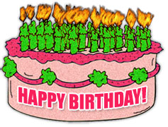 Free Birthday Clipart - Animations