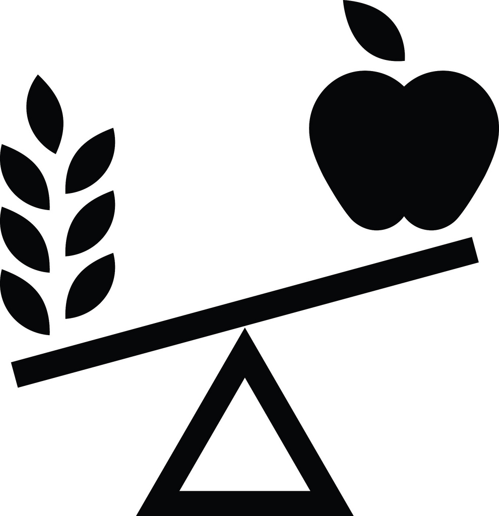 Nutrition icon from the Noun Project — greens & berries
