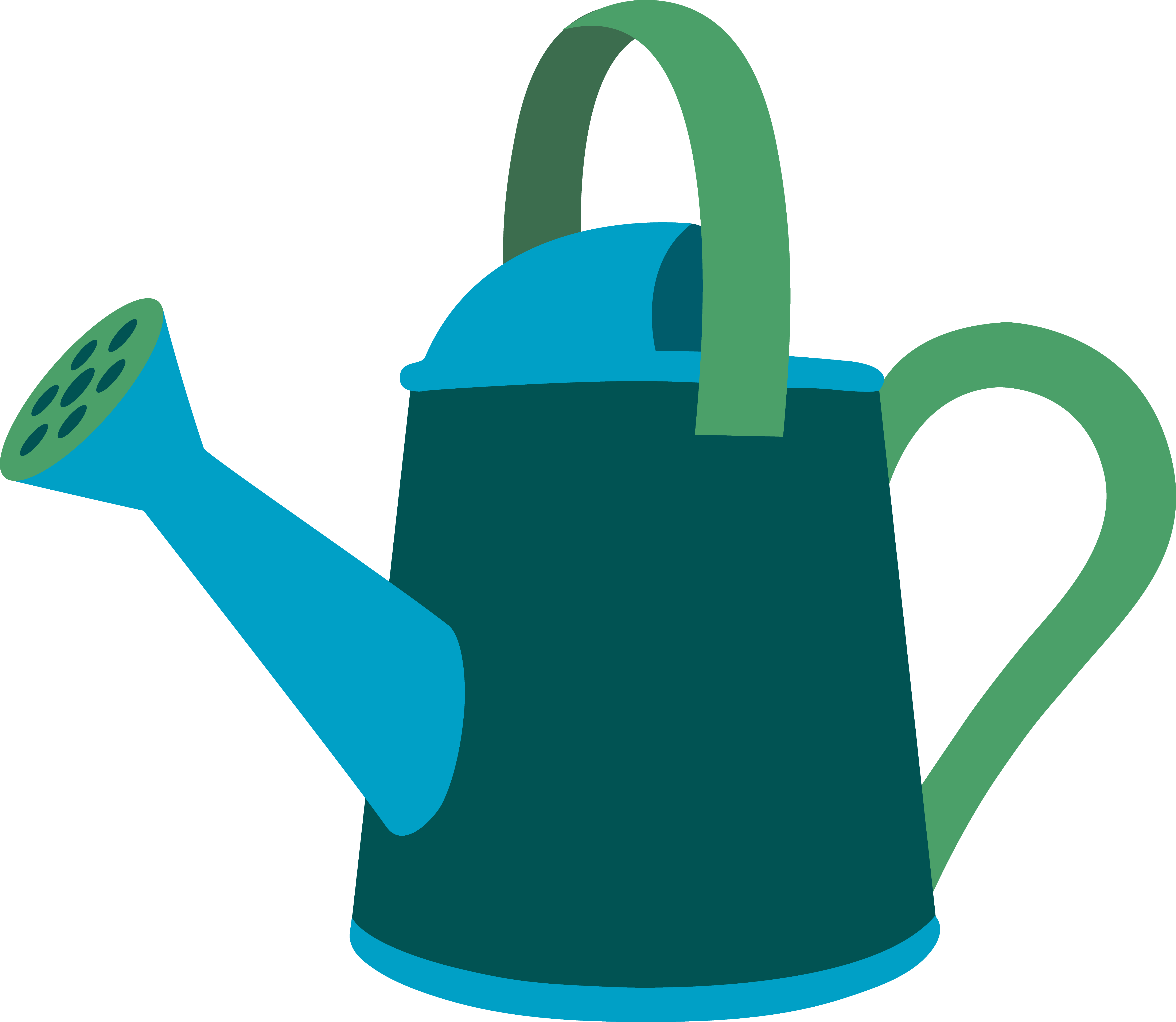 Watering Can Cartoon