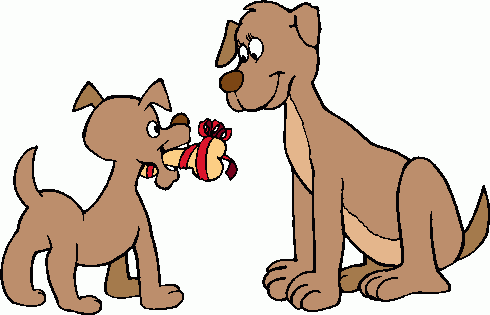 Huge Dogs Clipart