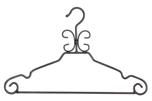 Metal Clothes Hangers/Raw Steel (908B) | pgmdressform.com