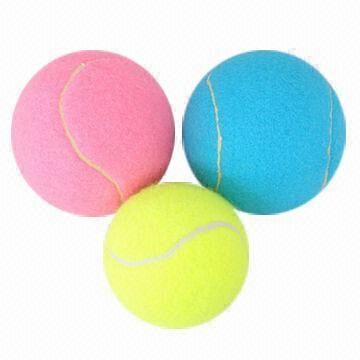 Non-inflatable Jumbo Tennis Balls, Rubber Inner and Polyester ...