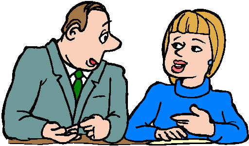 Face To Face Meeting Clipart