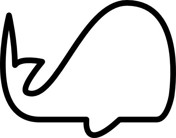 Whale Outline - ClipArt Best
