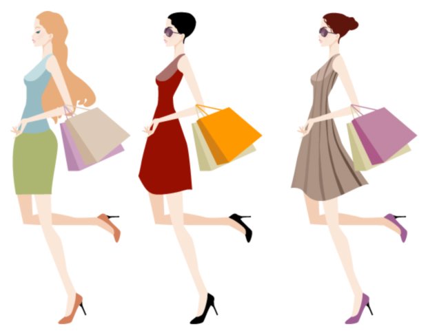 3 Vector cartoon fashion girl | Vector Images - Free Vector Art ...