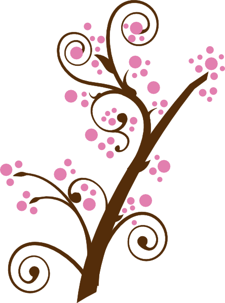 Plum Blossom Tree Clip Art - vector clip art online ...