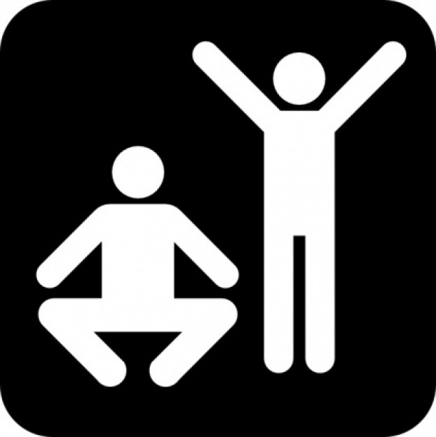 653 views exercise sign in white | Download free Vector