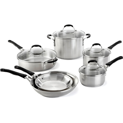Cookware Stainless Steel Cookware Cookware Pots And Pans Meijer