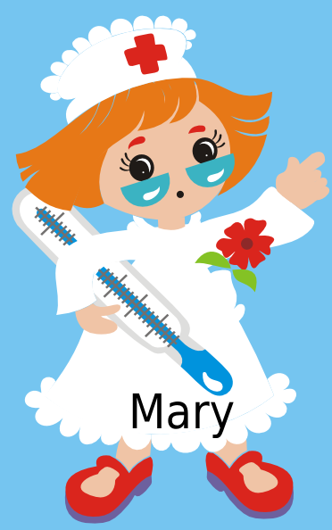 Mary clip art - vector clip art online, royalty free & public domain