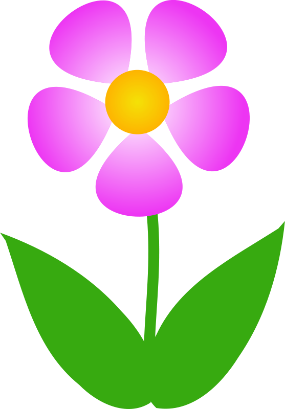 Clipart - Pink Flower