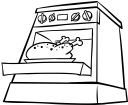 Royalty Free Oven Clipart