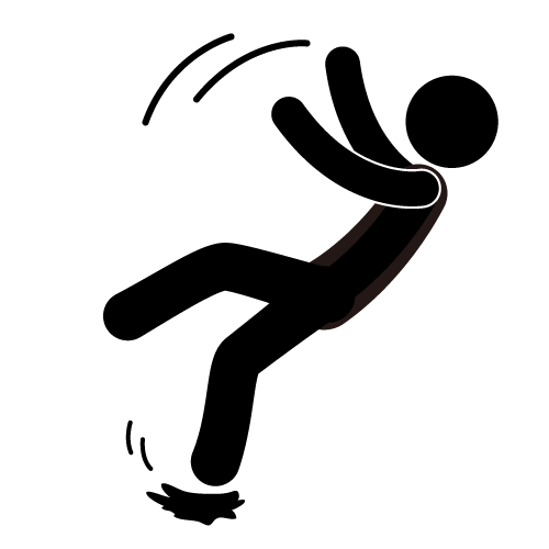 Slip And Fall Clip Art - ClipArt Best