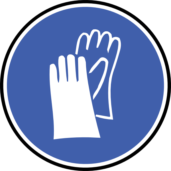 Wear Gloves Clip Art - vector clip art online ...