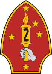 U.S. 4th Marine Division, emblem - vector image