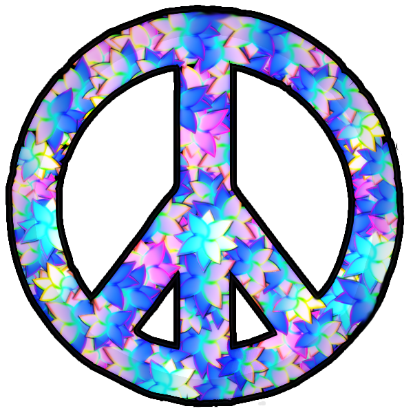 Flowery Peace Sign