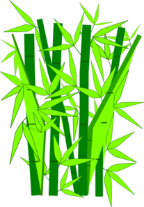 Bamboo Green clip art - vector clip art online, royalty free ...
