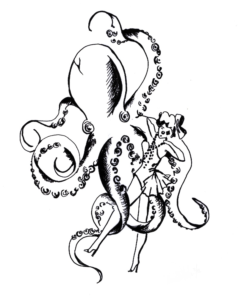 octopus | Danielle Elizabeth Malin| Design | Illustration