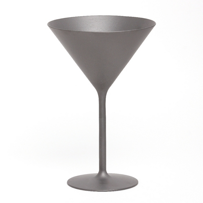 Titanium Martini Glass at Brookstone—Buy Now!