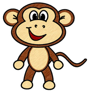 cartoon monkey wallpaper - www.