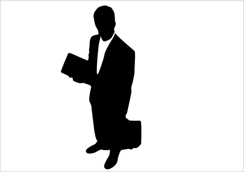 free business silhouette clip art - photo #18