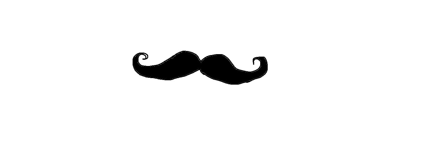 Easy Kids Drawing Lessons:How to draw Mustache - YouTube