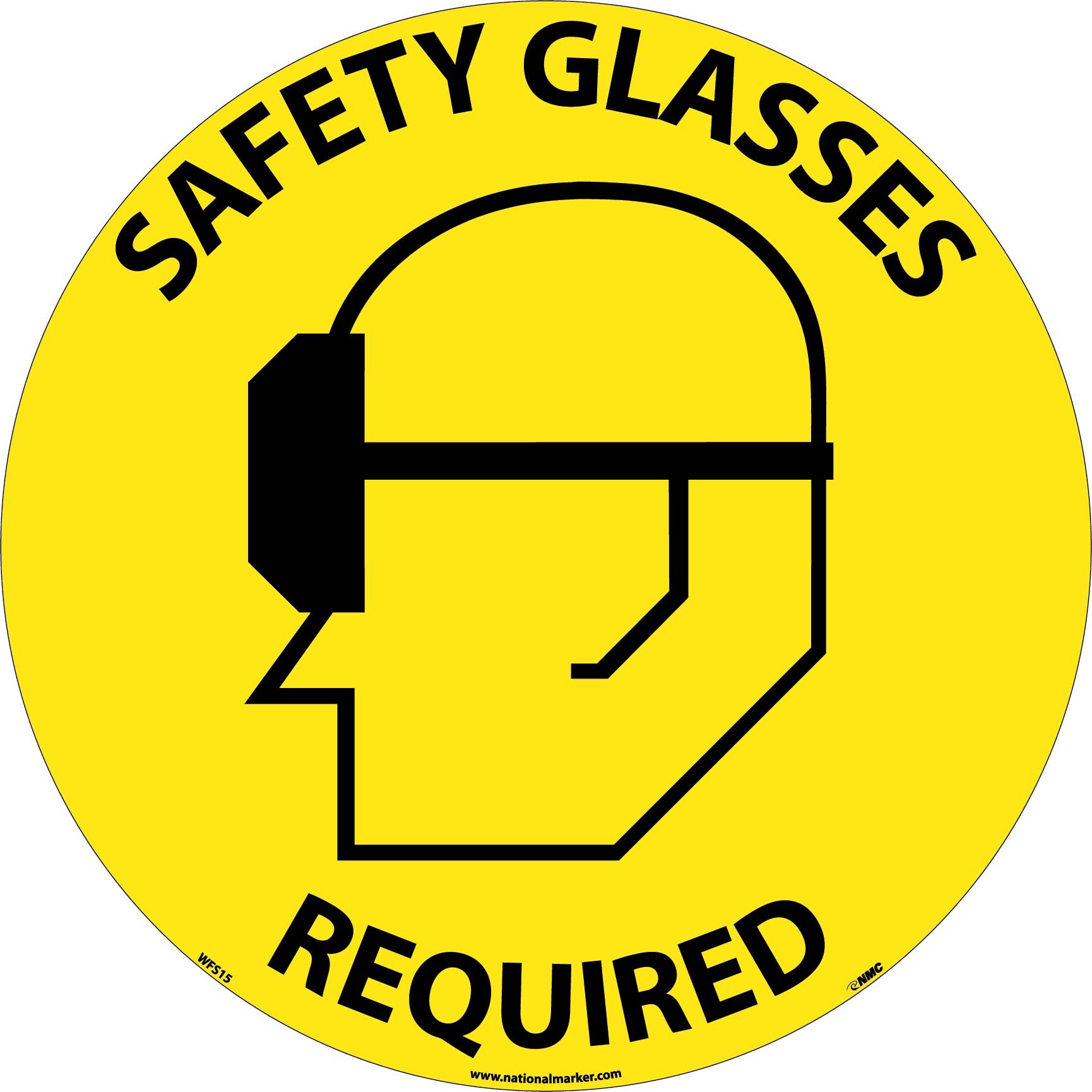 Wear Eye Protection Safety Glasses Clipart - The Cliparts