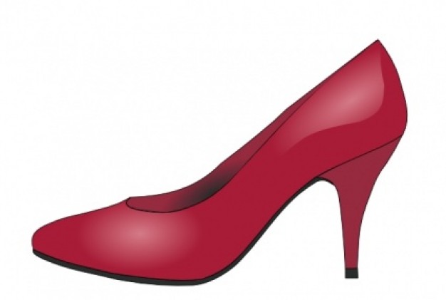 High Heels Red Shoe clip art | Download free Vector