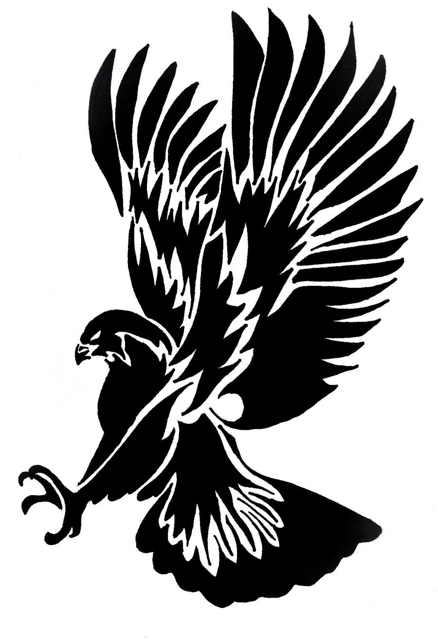 Hawk clip art at vector clip art free image #24450