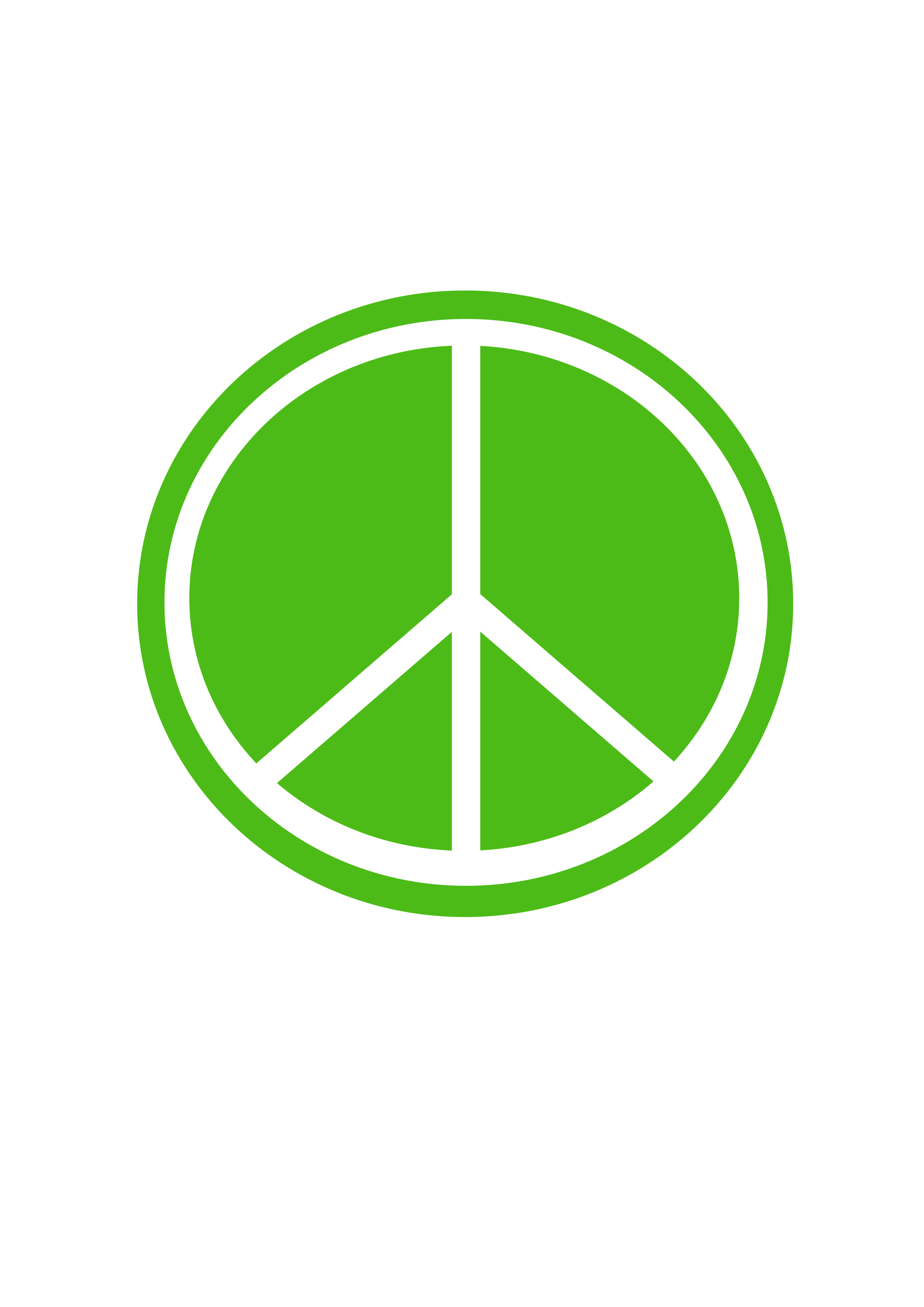 Green Peace Signs Clipart - Free to use Clip Art Resource