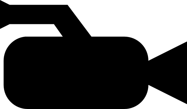 Clipart video camera icon