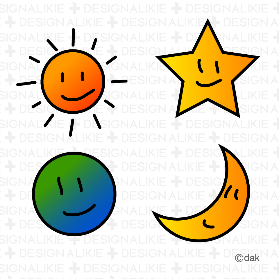 clipart sun moon - photo #5