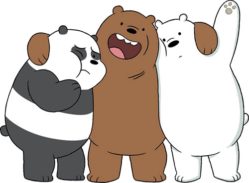 We Bare Bears" on Cartoon Network