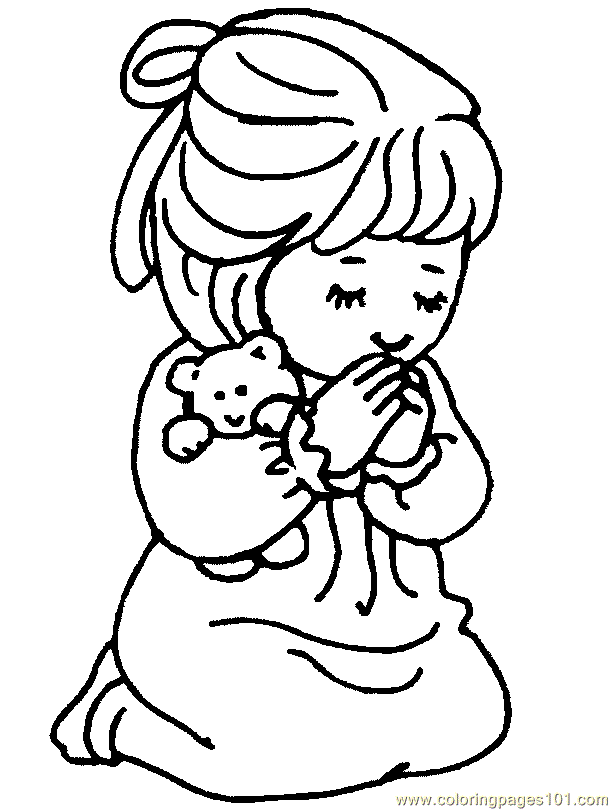 Printable Praying Hands - AZ Coloring Pages
