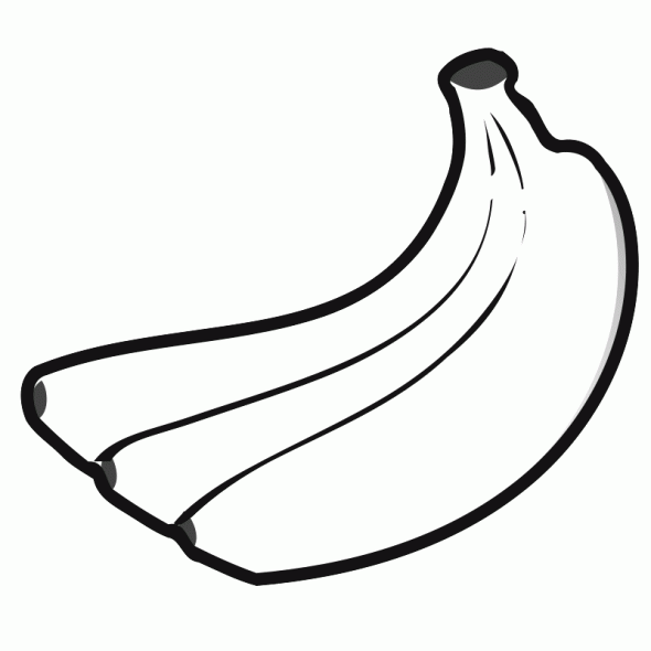 Banana Template - ClipArt Best