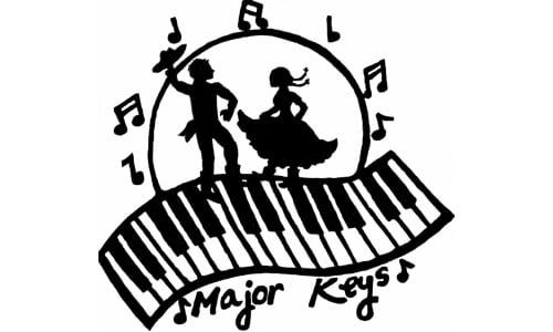 Major Keys Modern Square Dancing club in Whittier, CA. Club logo ...