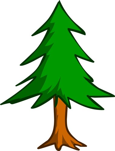 9 Best Images of Cartoon Pine Trees With Branches - White Pine ...