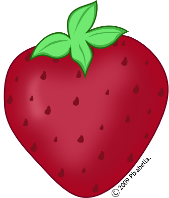 Strawberry Clipart Black And White - Free Clipart ...