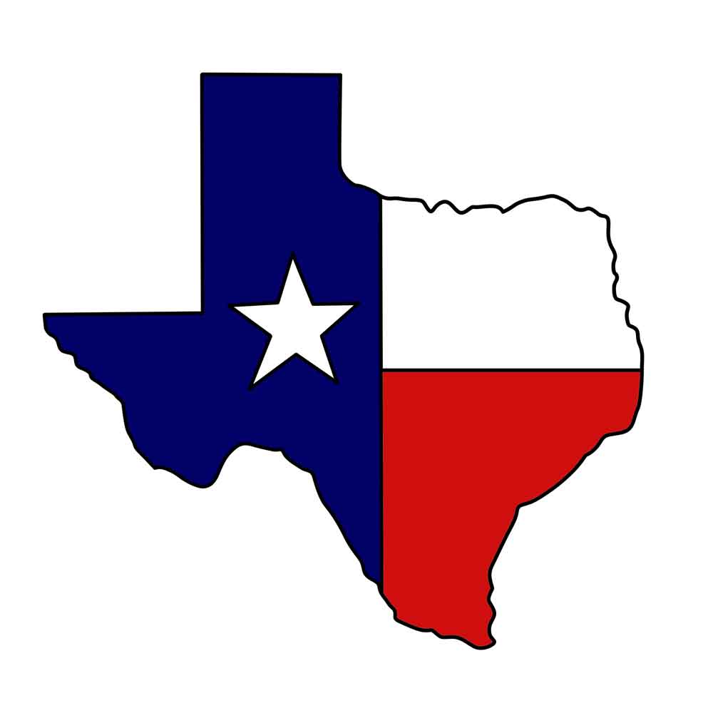 Texas state clipart