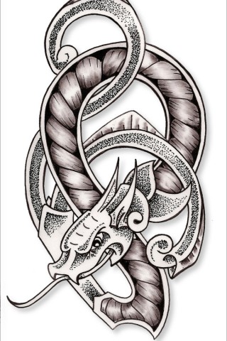 Celtic Knot Dragon 20360 | DFILES