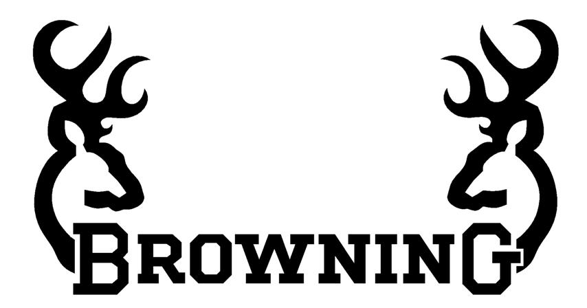 Browning Logo 4 Decal Sticker