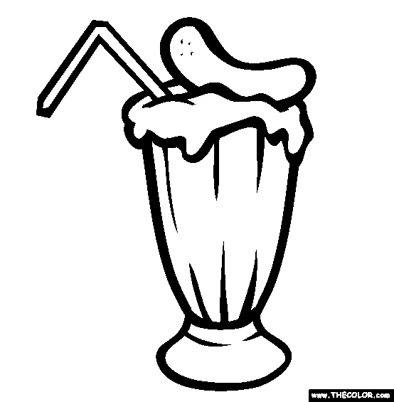 Bizarre Food Online Coloring Pages | Page 1