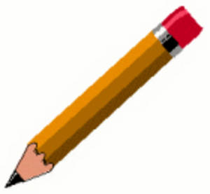 Small pencil clipart